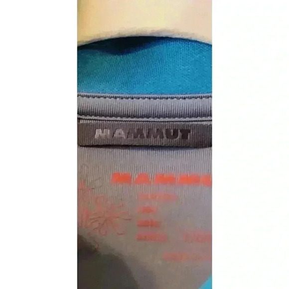MAMMUT Womens Get Away Polartec Thermal Pro Pacific Melange Jacket Size XL - Picture 4 of 13